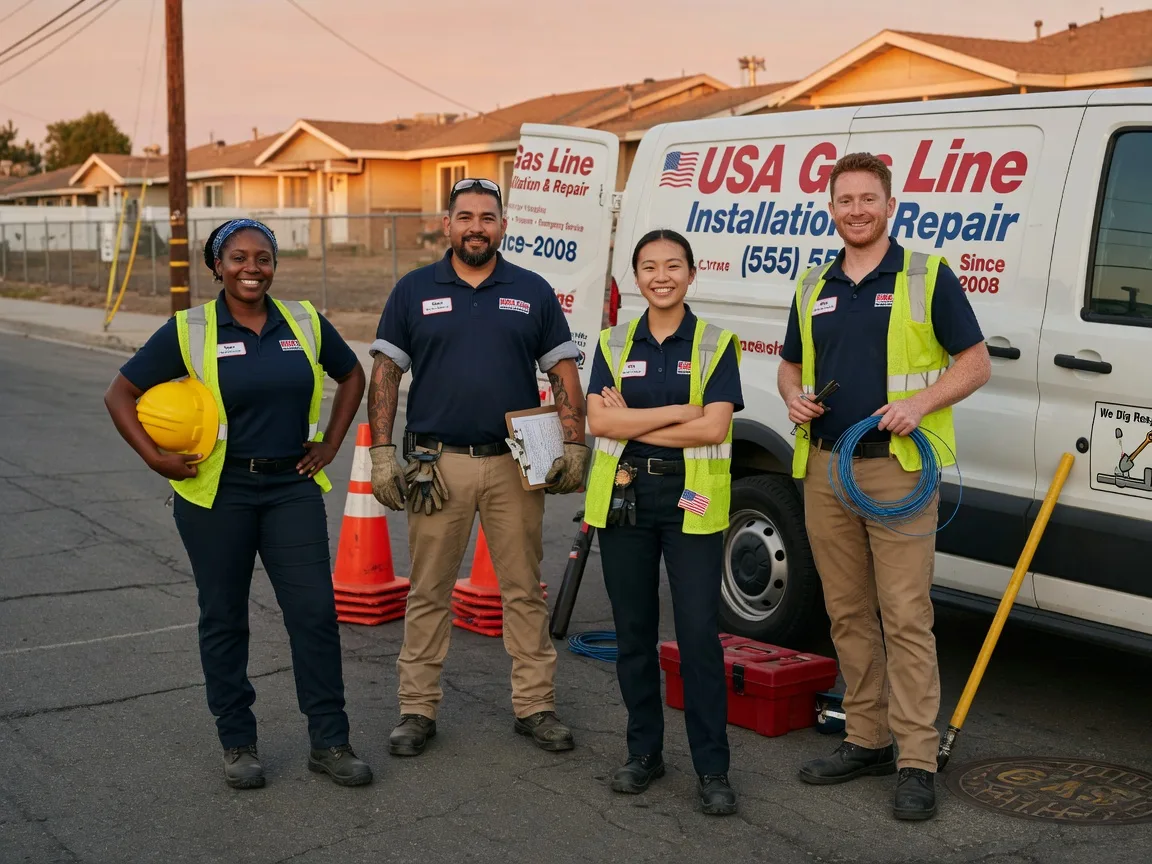 Gas Line Installation company in Crescent City, CA